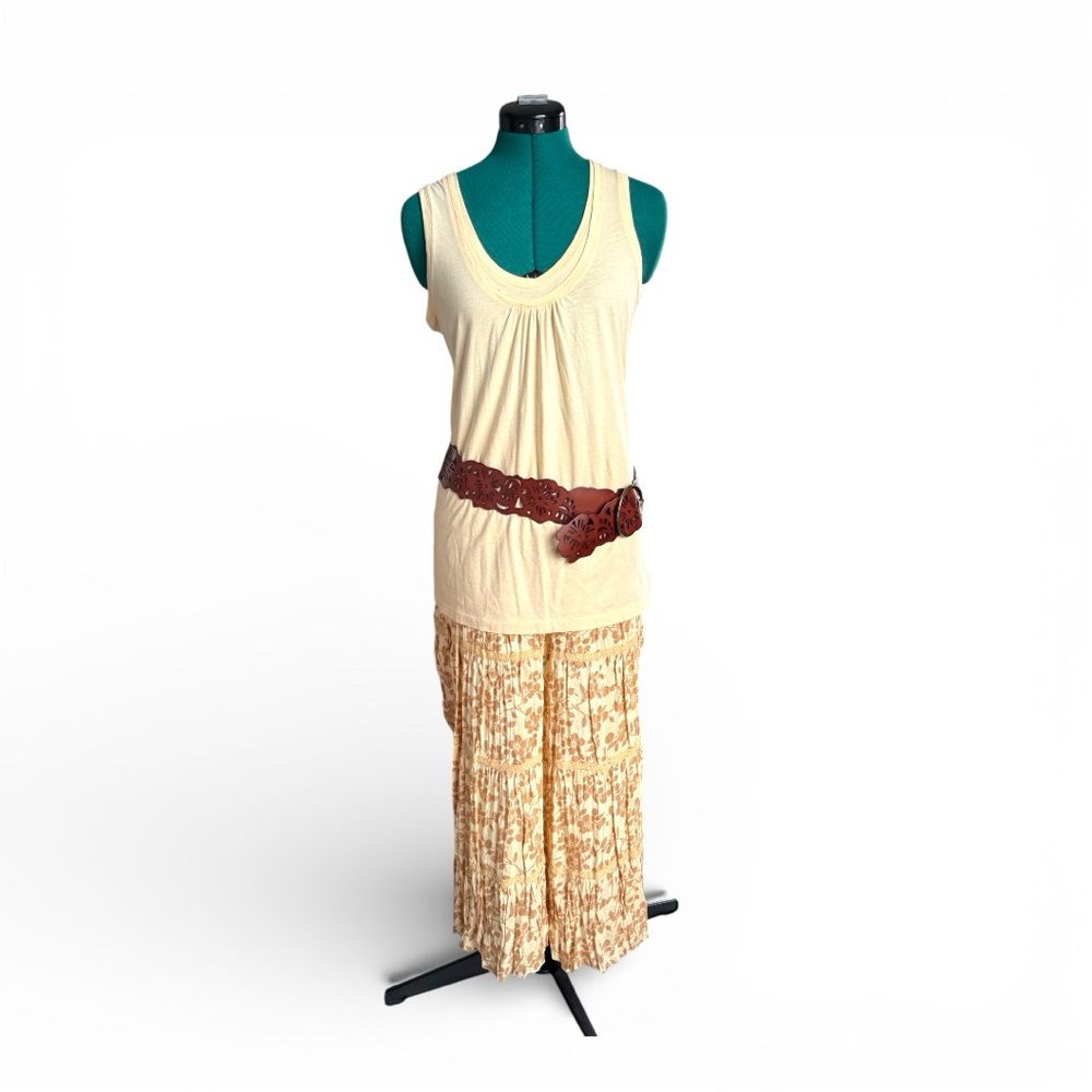 Garnet Hill Yellow Blouse - Picture 3 of 7